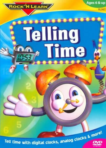 Rock N Learn: Telling Time DVD (2012) Cert E Pre-Owned Region 2