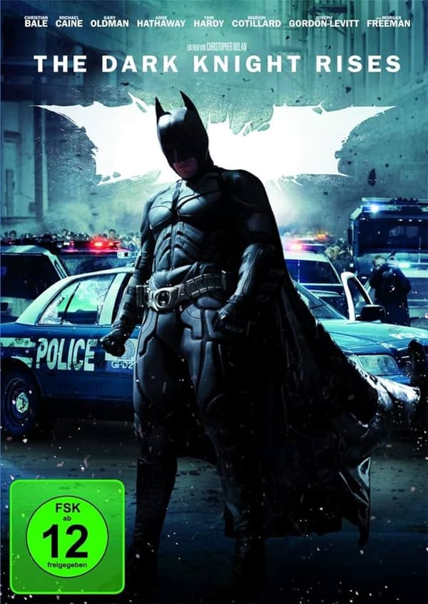 The Dark Knight Rises (German Import) DVD Pre-Owned Region 2