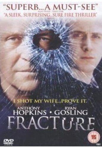 Fracture DVD (2007) Anthony Hopkins, Hoblit (DIR) Cert 15 Pre-Owned Region 2