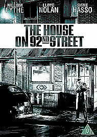 The House On 92nd Street DVD (2012) William Eythe, Hathaway (DIR) Cert U Pre-Owned Region 2