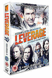 Leverage: Complete Season 2 DVD (2011) Timothy Hutton Cert 15 4 Discs Pre-Owned Region 2