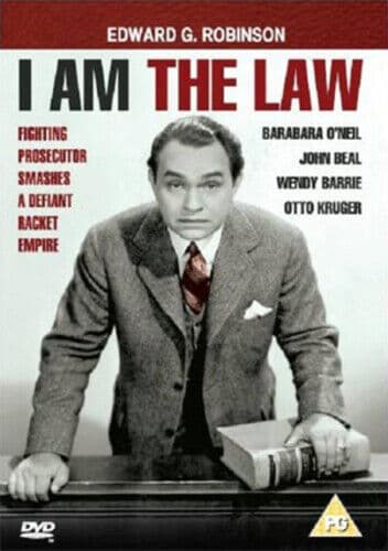 I Am The Law DVD (2010) Edward G. Robinson, Hall (DIR) Cert PG Pre-Owned Region 2