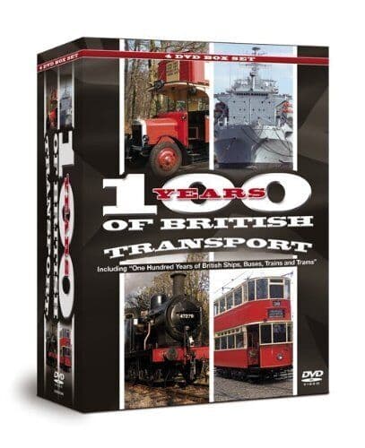 100 Years Of British Transport DVD (2008) Cert E 4 Discs Pre-Owned Region 2