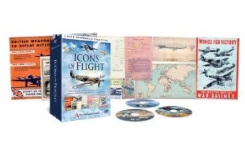 Icons Of Flight DVD (2013) Cert E 3 Discs Pre-Owned Region 2
