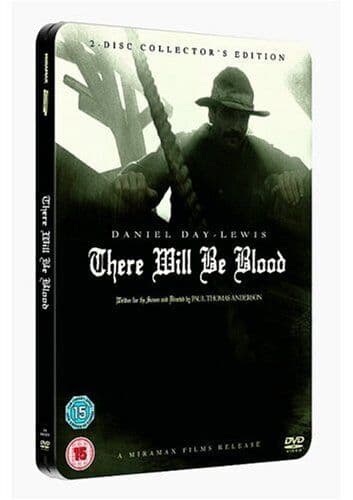 There Will Be Blood DVD Daniel Day-Lewis, Anderson (DIR) Cert 15 Pre-Owned Region 2