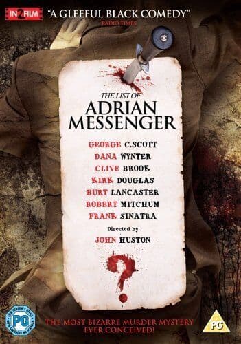 The List Of Adrian Messenger DVD Pre-Owned Region 2