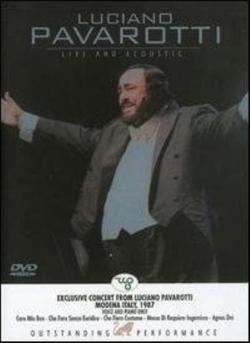 Luciano Pavarotti: Live And Acoustic DVD Cert E Pre-Owned Region 2