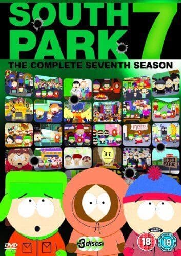 South Park: Series 7 DVD (2011) Trey Parker Cert 18 3 Discs Pre-Owned Region 2