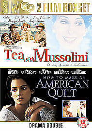 Tea With Mussolini/How To Make An American Quilt DVD (2007) Winona Ryder, Pre-Owned Region 2