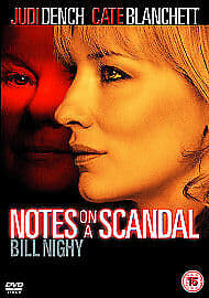 Notes On A Scandal DVD (2007) Judi Dench, Eyre (DIR) Cert 15 Pre-Owned Region 2
