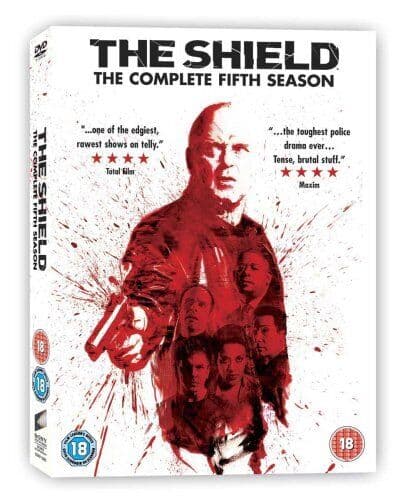 The Shield: Series 5 DVD (2008) Michael Chiklis Cert 18 4 Discs Pre-Owned Region 2