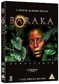 Baraka DVD (2008) Ron Fricke Cert PG 2 Discs Pre-Owned Region 2