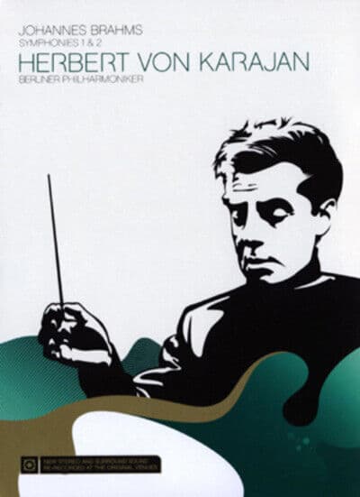 Herbert Von Karajan: Brahms - Symphonies Nos. 1 And 2 DVD (2008) Herbert Von Pre-Owned Region 2