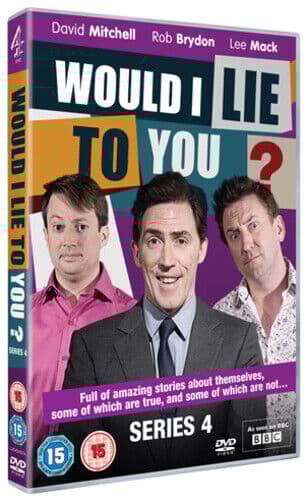 Would I Lie To You?: Series 4 DVD (2011) Rob Brydon Cert 15 Pre-Owned Region 2