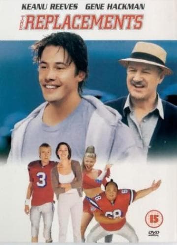 The Replacements DVD (2001) Keanu Reeves, Deutch (DIR) Cert 15 Pre-Owned Region 2