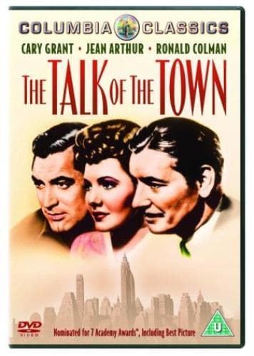 The Talk Of The Town DVD (2003) Cary Grant, Stevens (DIR) Cert U Pre-Owned Region 2