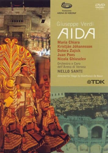Aida: Arena Di Verona (Santi) DVD Nello Santi Cert E Pre-Owned Region 2