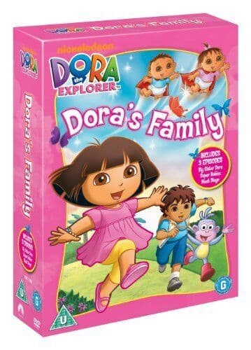 Dora The Explorer: Dora’s Family DVD (2010) Kathleen Herles Cert U Pre-Owned Region 2