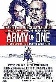 Army Of One DVD (2017) Nicolas Cage, Charles (DIR) Cert 15 Pre-Owned Region 2