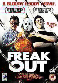 Freak Out DVD (2006) Dan Palmer, James (DIR) Cert 15 2 Discs Pre-Owned Region 2