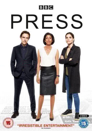 Press DVD (2018) Charlotte Riley Cert 15 2 Discs Pre-Owned Region 2