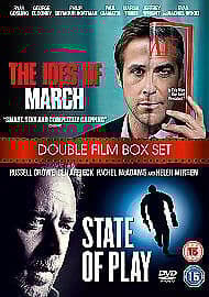 The Ides Of March/State Of Play DVD (2012) Rachel McAdams, Macdonald (DIR) Cert Pre-Owned Region 2