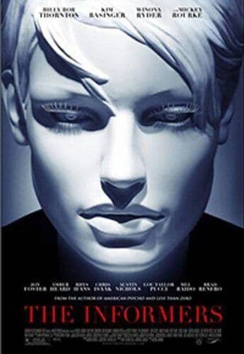 The Informers DVD (2009) Jessica Stroup, Jordan (DIR) Cert 15 Pre-Owned Region 2
