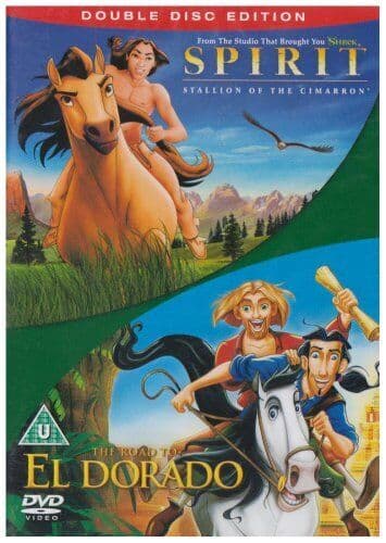 Spirit - Stallion Of The Cimarron/The Road To El Dorado DVD (2006) Eric Pre-Owned Region 2