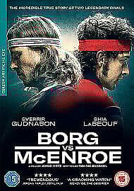 Borg Vs. McEnroe DVD (2018) Sverrir Gudnason, Metz Pedersen (DIR) Cert 15 Pre-Owned Region 2