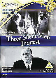 Three Silent Men/Inquest DVD (2013) Sebastian Shaw, Bentley (DIR) Cert PG Pre-Owned Region 2