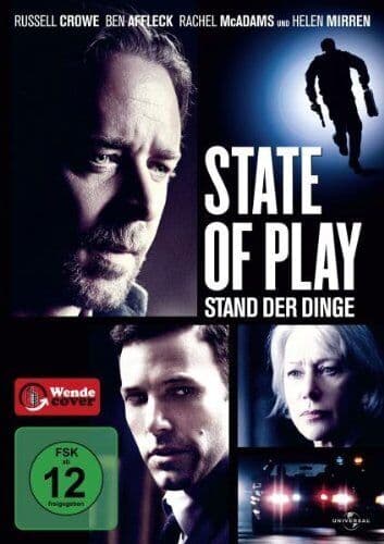 STATE OF PLAY - MOVIE  [2009] DVD Pre-Owned Region 2