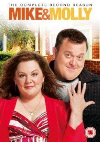 Mike And Molly: The Complete Second Season DVD (2013) Cert 15 3 Discs Pre-Owned Region 2