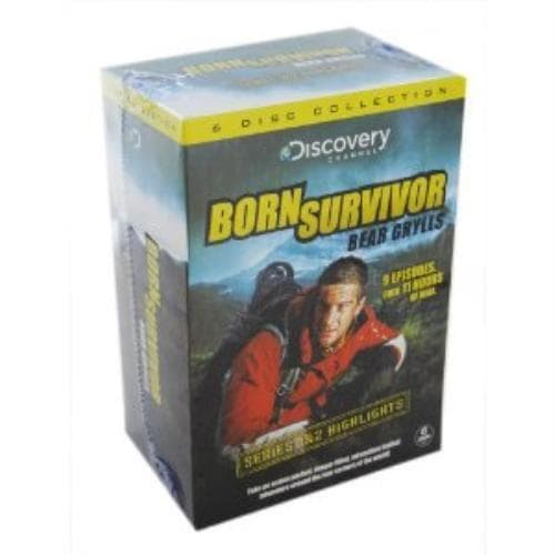 DVD 6 Disc Collection - Bear Grylls Born DVD Pre-Owned Region 2
