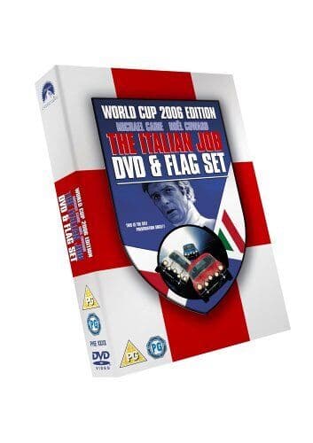The Italian Job - DVD And Flag World Cup DVD Pre-Owned Region 2