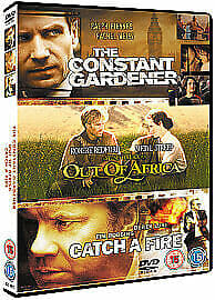 The Constant Gardener/Out Of Africa/Catch A Fire DVD (2008) Ralph Fiennes, Pre-Owned Region 2