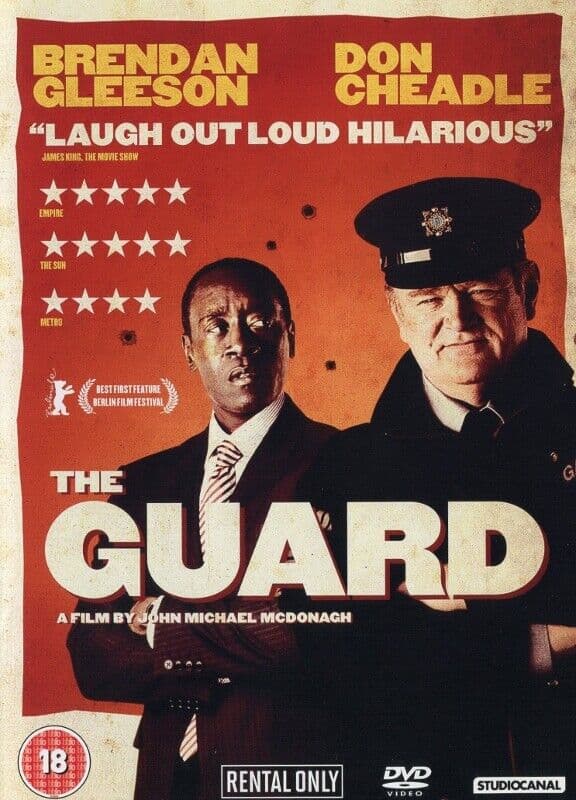 The Guard BLU-RAY (2012) Brendan Gleeson, McDonagh (DIR) Cert 18 Pre-Owned Region 2