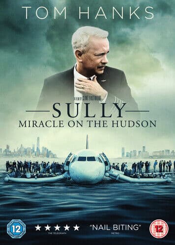 Sully - Miracle On The Hudson DVD (2017) Tom Hanks, Eastwood (DIR) Cert 12 Pre-Owned Region 2