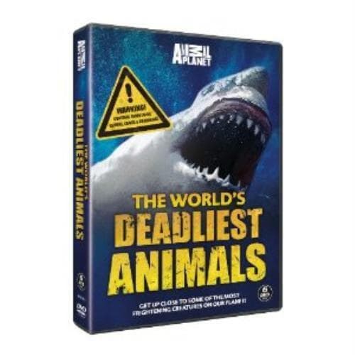 Deadliest Animals DVD (2012) Cert E 6 Discs Pre-Owned Region 2