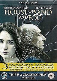 House Of Sand And Fog DVD (2004) Jennifer Connelly, Perelman (DIR) Cert 15 Pre-Owned Region 2