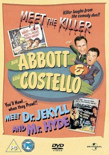 Abbott And Costello: Meet The Killer/Jekyll And Hyde DVD (2012) Bud Abbott, Pre-Owned Region 2