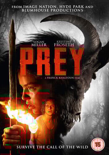 Prey DVD (2019) Logan Miller, Khalfoun (DIR) Cert 15 Pre-Owned Region 2