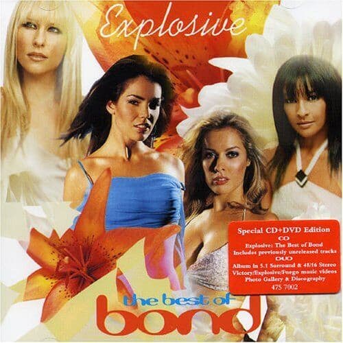 Bond : Explosive - The Best Of Bond CD Album With DVD 2 Discs (2013) Pre-Owned Region 2