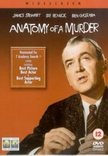 Anatomy Of A Murder DVD (2001) James Stewart, Preminger (DIR) Cert 12 Pre-Owned Region 2