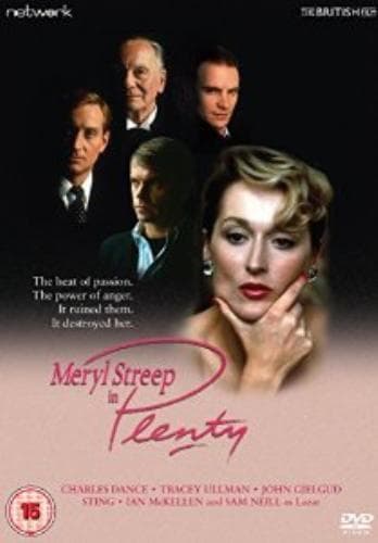 Plenty DVD (2014) Meryl Streep, Schepisi (DIR) Cert 15 Pre-Owned Region 2