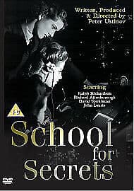 School For Secrets DVD (2010) Ralph Richardson, Ustinov (DIR) Cert PG Pre-Owned Region 2