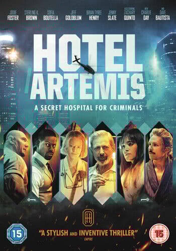 Hotel Artemis DVD (2018) Jodie Foster, Pearce (DIR) Cert 15 Pre-Owned Region 2