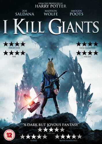 I Kill Giants DVD (2018) Madison Wolfe, Walter (DIR) Cert 12 Pre-Owned Region 2