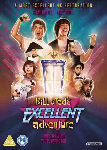 Bill & Ted’s Excellent Adventure DVD (2020) Keanu Reeves, Herek (DIR) Cert PG Pre-Owned Region 2