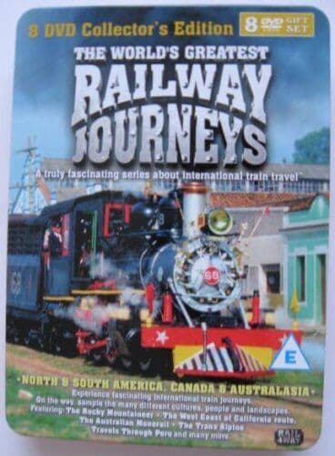 The Worlds Greatest Railway Journeys USA DVD Pre-Owned Region 2
