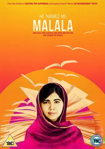 He Named Me Malala DVD (2016) Davis Guggenheim Cert PG Pre-Owned Region 2